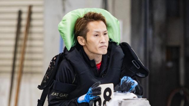 予選トップ通過を決めたのは白井英治