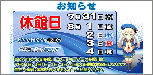 休館日
